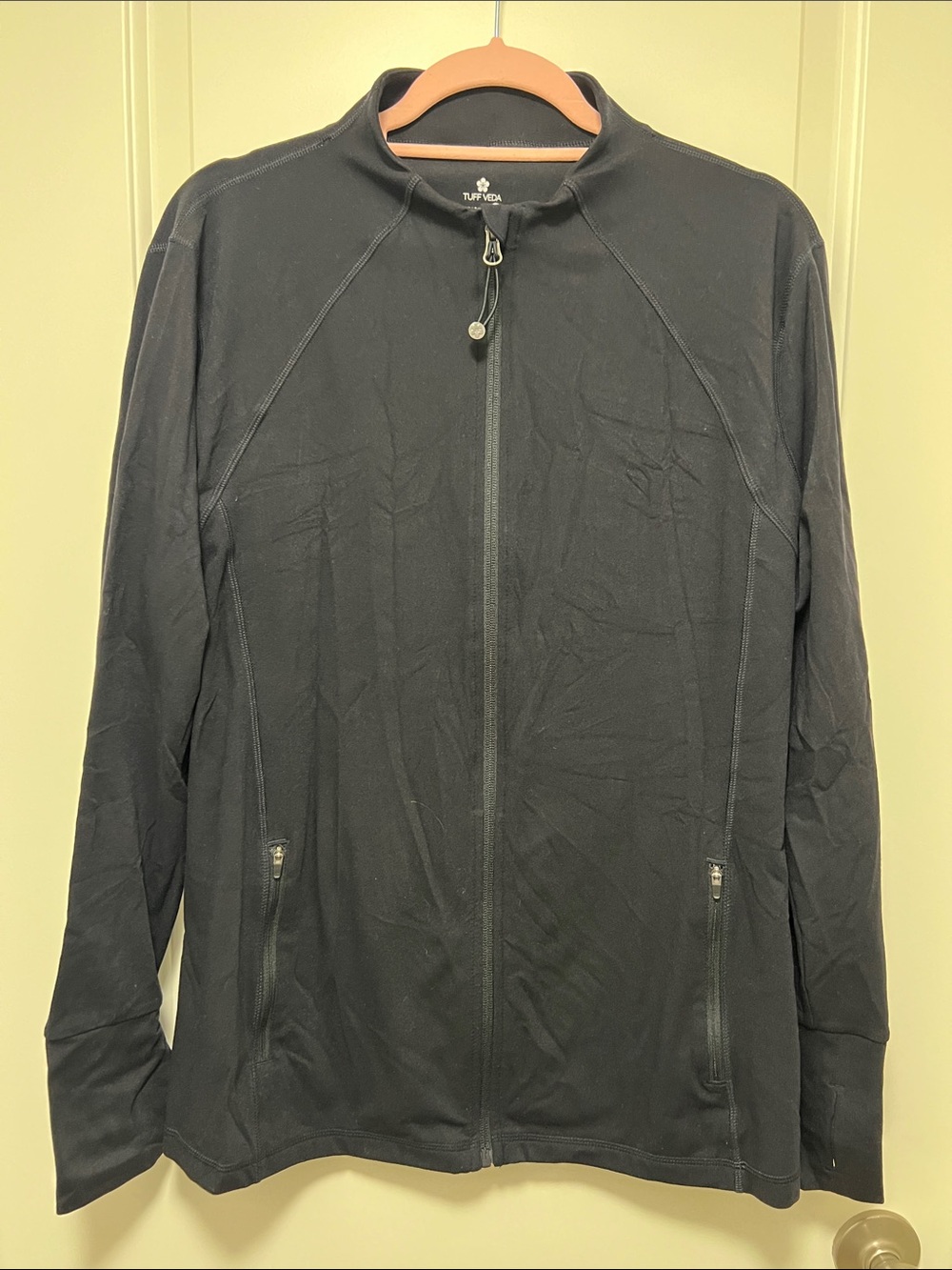 Tuff Athletics Black Full-Zip Women’s Performance Jacket